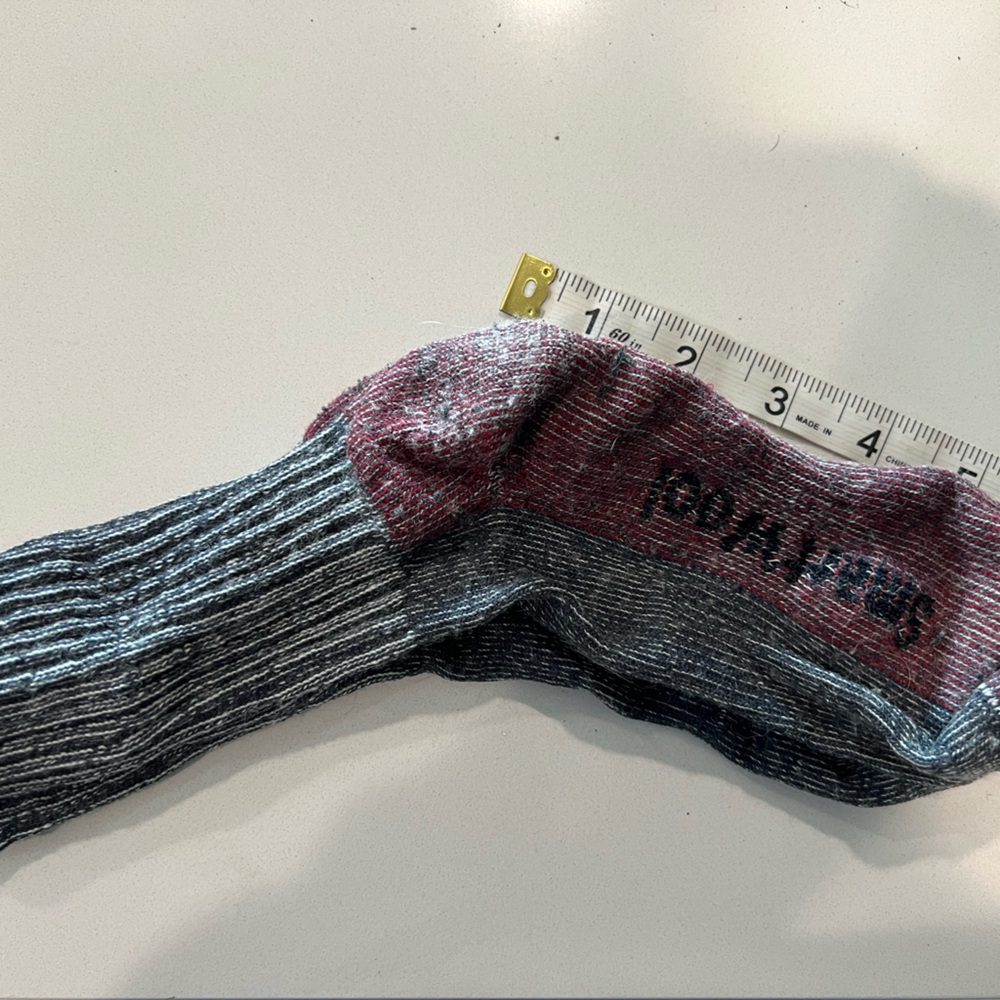 One pair of smart wool socks for girls